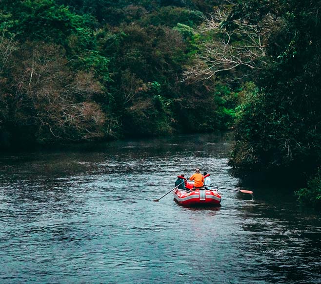 Hvita River rafting