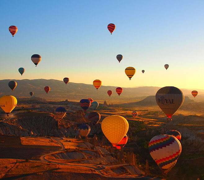 masai mara - hot air ballooning