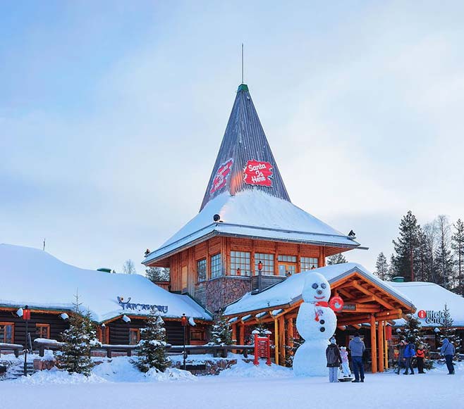 Meet Santa Claus in Rovaniemi